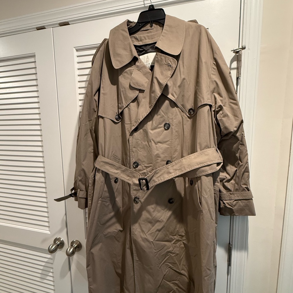 Men’s London Fog Trench Coat